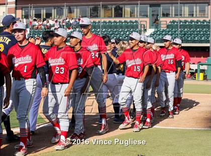Thumbnail 1 in Los Angeles CES vs. Harbor Teacher (CIF L.A. City Section D3 Final) photogallery.