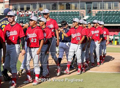 Thumbnail 2 in Los Angeles CES vs. Harbor Teacher (CIF L.A. City Section D3 Final) photogallery.