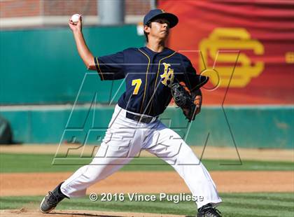Thumbnail 2 in Los Angeles CES vs. Harbor Teacher (CIF L.A. City Section D3 Final) photogallery.