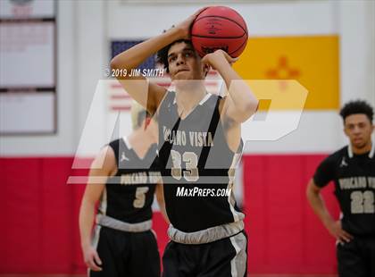 Thumbnail 1 in Volcano Vista vs. Las Cruces (Joe Armijo Basketball Classic) photogallery.