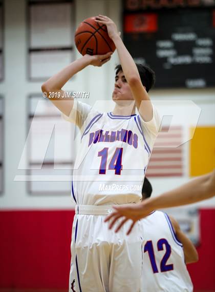 Thumbnail 3 in Volcano Vista vs. Las Cruces (Joe Armijo Basketball Classic) photogallery.