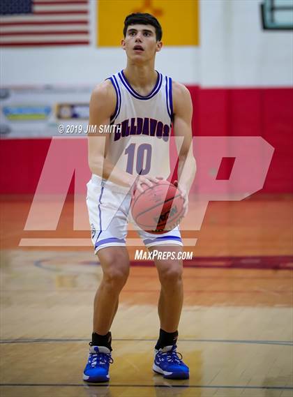 Thumbnail 2 in Volcano Vista vs. Las Cruces (Joe Armijo Basketball Classic) photogallery.