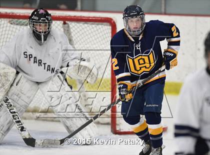 Thumbnail 2 in Woodstock Academy vs. Shepaug/Litchfield/Nonnewaug (CIAC D3 Quarterfinal) photogallery.