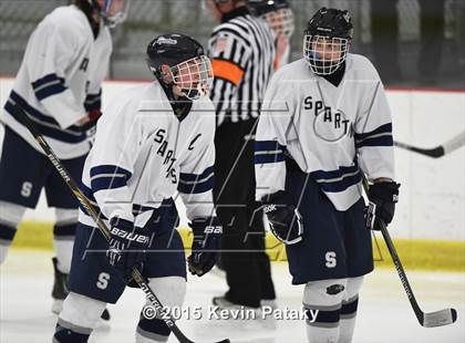 Thumbnail 2 in Woodstock Academy vs. Shepaug/Litchfield/Nonnewaug (CIAC D3 Quarterfinal) photogallery.
