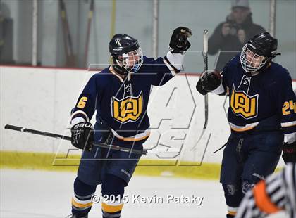 Thumbnail 1 in Woodstock Academy vs. Shepaug/Litchfield/Nonnewaug (CIAC D3 Quarterfinal) photogallery.
