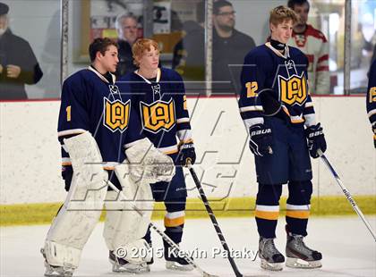 Thumbnail 2 in Woodstock Academy vs. Shepaug/Litchfield/Nonnewaug (CIAC D3 Quarterfinal) photogallery.