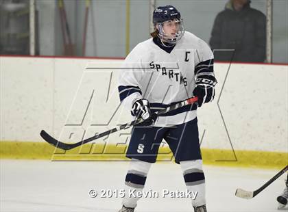 Thumbnail 3 in Woodstock Academy vs. Shepaug/Litchfield/Nonnewaug (CIAC D3 Quarterfinal) photogallery.