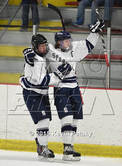 Thumbnail 2 in Woodstock Academy vs. Shepaug/Litchfield/Nonnewaug (CIAC D3 Quarterfinal) photogallery.