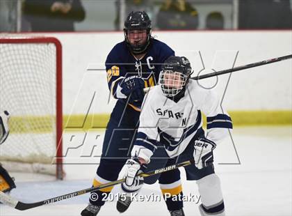 Thumbnail 3 in Woodstock Academy vs. Shepaug/Litchfield/Nonnewaug (CIAC D3 Quarterfinal) photogallery.