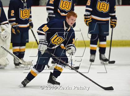 Thumbnail 1 in Woodstock Academy vs. Shepaug/Litchfield/Nonnewaug (CIAC D3 Quarterfinal) photogallery.