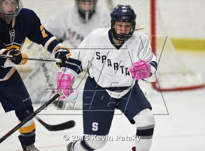 Thumbnail 1 in Woodstock Academy vs. Shepaug/Litchfield/Nonnewaug (CIAC D3 Quarterfinal) photogallery.