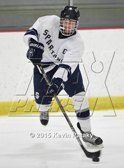 Thumbnail 2 in Woodstock Academy vs. Shepaug/Litchfield/Nonnewaug (CIAC D3 Quarterfinal) photogallery.
