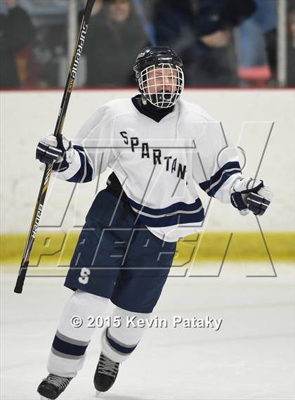 Thumbnail 1 in Woodstock Academy vs. Shepaug/Litchfield/Nonnewaug (CIAC D3 Quarterfinal) photogallery.