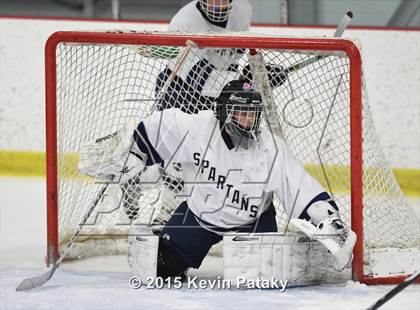 Thumbnail 2 in Woodstock Academy vs. Shepaug/Litchfield/Nonnewaug (CIAC D3 Quarterfinal) photogallery.