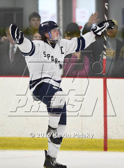 Thumbnail 1 in Woodstock Academy vs. Shepaug/Litchfield/Nonnewaug (CIAC D3 Quarterfinal) photogallery.
