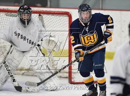 Thumbnail 1 in Woodstock Academy vs. Shepaug/Litchfield/Nonnewaug (CIAC D3 Quarterfinal) photogallery.