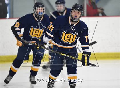 Thumbnail 1 in Woodstock Academy vs. Shepaug/Litchfield/Nonnewaug (CIAC D3 Quarterfinal) photogallery.