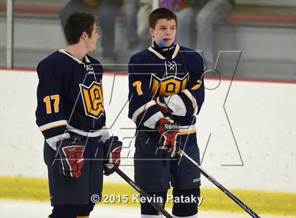 Thumbnail 2 in Woodstock Academy vs. Shepaug/Litchfield/Nonnewaug (CIAC D3 Quarterfinal) photogallery.