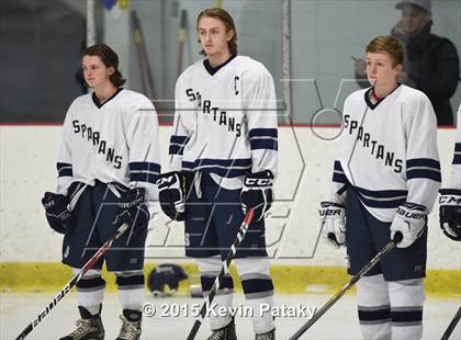 Thumbnail 1 in Woodstock Academy vs. Shepaug/Litchfield/Nonnewaug (CIAC D3 Quarterfinal) photogallery.