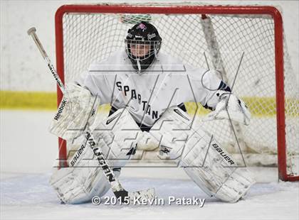 Thumbnail 2 in Woodstock Academy vs. Shepaug/Litchfield/Nonnewaug (CIAC D3 Quarterfinal) photogallery.