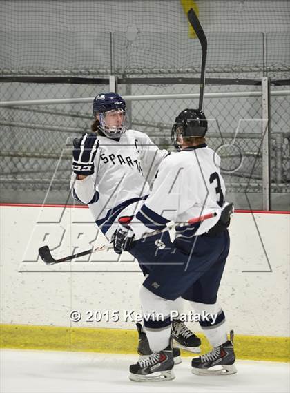 Thumbnail 2 in Woodstock Academy vs. Shepaug/Litchfield/Nonnewaug (CIAC D3 Quarterfinal) photogallery.