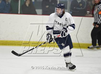 Thumbnail 2 in Woodstock Academy vs. Shepaug/Litchfield/Nonnewaug (CIAC D3 Quarterfinal) photogallery.