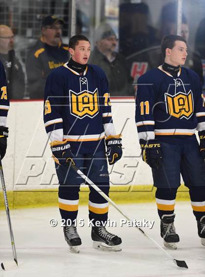 Thumbnail 2 in Woodstock Academy vs. Shepaug/Litchfield/Nonnewaug (CIAC D3 Quarterfinal) photogallery.