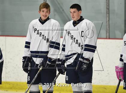 Thumbnail 2 in Woodstock Academy vs. Shepaug/Litchfield/Nonnewaug (CIAC D3 Quarterfinal) photogallery.