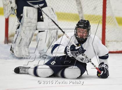 Thumbnail 2 in Woodstock Academy vs. Shepaug/Litchfield/Nonnewaug (CIAC D3 Quarterfinal) photogallery.