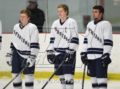 Thumbnail 3 in Woodstock Academy vs. Shepaug/Litchfield/Nonnewaug (CIAC D3 Quarterfinal) photogallery.