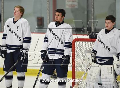 Thumbnail 2 in Woodstock Academy vs. Shepaug/Litchfield/Nonnewaug (CIAC D3 Quarterfinal) photogallery.