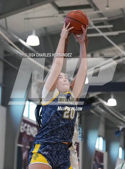 Thumbnail 1 in Highland Park vs Brenham (Texas Association of Basketball Coaches Showcase) photogallery.