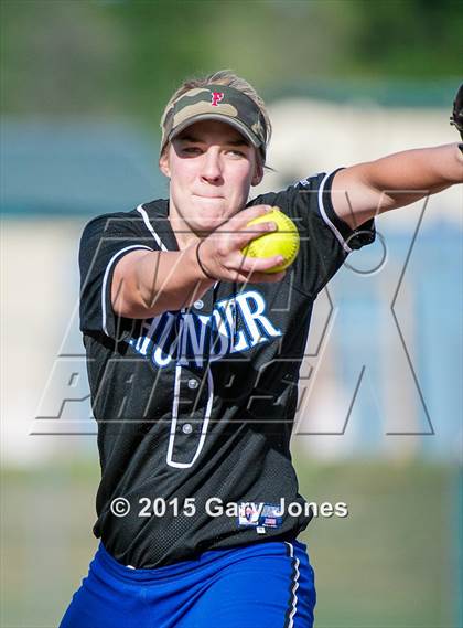 Thumbnail 1 in Rocklin vs Sutter (Stephanie LeDoux Tournament) photogallery.