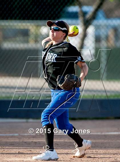 Thumbnail 2 in Rocklin vs Sutter (Stephanie LeDoux Tournament) photogallery.