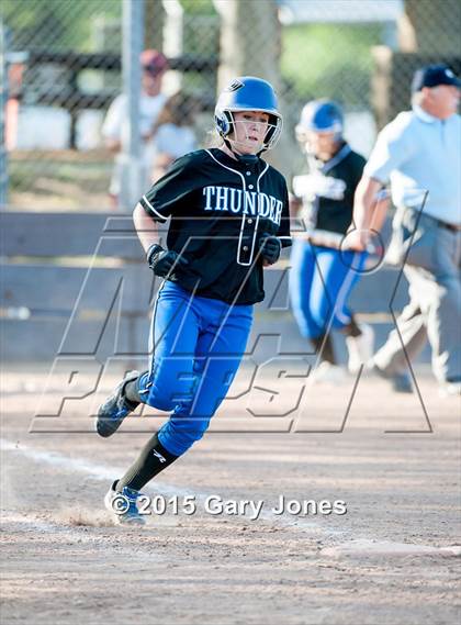 Thumbnail 3 in Rocklin vs Sutter (Stephanie LeDoux Tournament) photogallery.