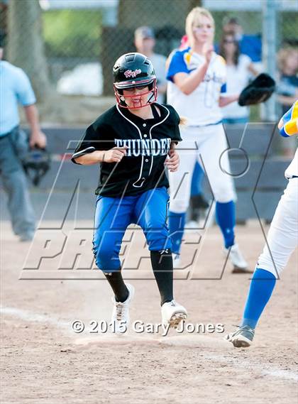 Thumbnail 1 in Rocklin vs Sutter (Stephanie LeDoux Tournament) photogallery.