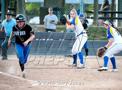 Thumbnail 2 in Rocklin vs Sutter (Stephanie LeDoux Tournament) photogallery.