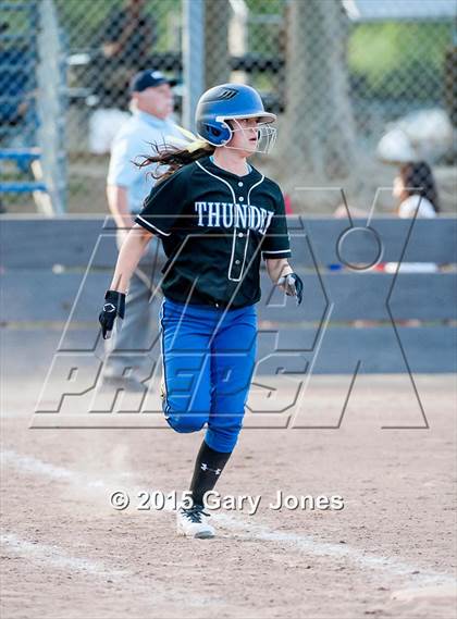 Thumbnail 2 in Rocklin vs Sutter (Stephanie LeDoux Tournament) photogallery.