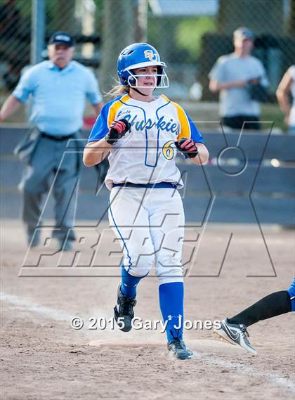 Thumbnail 1 in Rocklin vs Sutter (Stephanie LeDoux Tournament) photogallery.