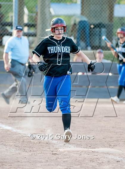 Thumbnail 1 in Rocklin vs Sutter (Stephanie LeDoux Tournament) photogallery.