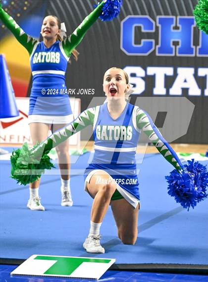 Thumbnail 3 in Xavier College Prep - Cheer Game Day Championships (AIA Division I) photogallery.