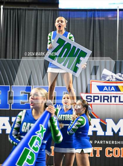 Thumbnail 2 in Xavier College Prep - Cheer Game Day Championships (AIA Division I) photogallery.