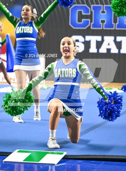 Thumbnail 2 in Xavier College Prep - Cheer Game Day Championships (AIA Division I) photogallery.
