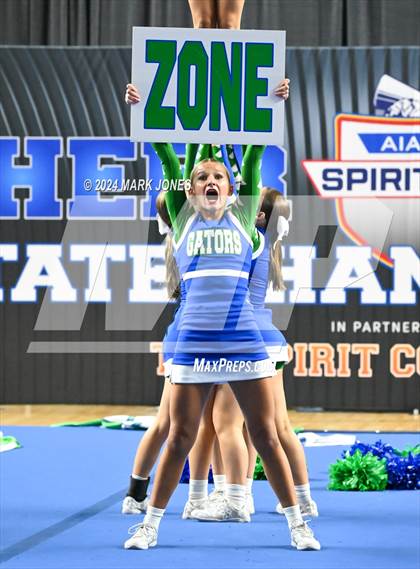 Thumbnail 3 in Xavier College Prep - Cheer Game Day Championships (AIA Division I) photogallery.