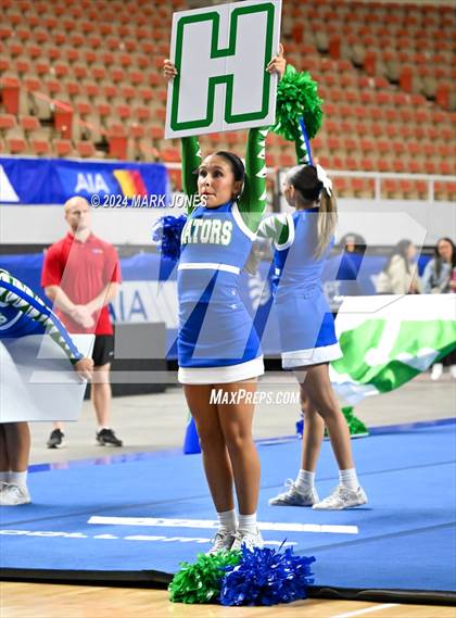 Thumbnail 3 in Xavier College Prep - Cheer Game Day Championships (AIA Division I) photogallery.