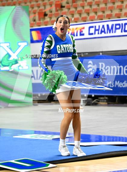 Thumbnail 3 in Xavier College Prep - Cheer Game Day Championships (AIA Division I) photogallery.
