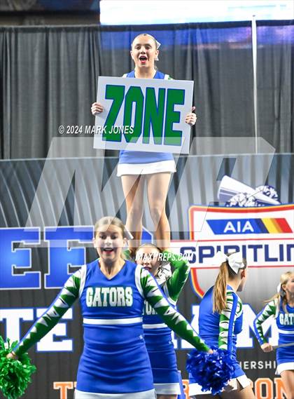 Thumbnail 3 in Xavier College Prep - Cheer Game Day Championships (AIA Division I) photogallery.