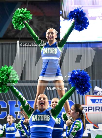Thumbnail 1 in Xavier College Prep - Cheer Game Day Championships (AIA Division I) photogallery.