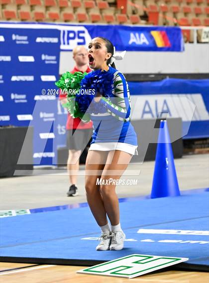 Thumbnail 3 in Xavier College Prep - Cheer Game Day Championships (AIA Division I) photogallery.