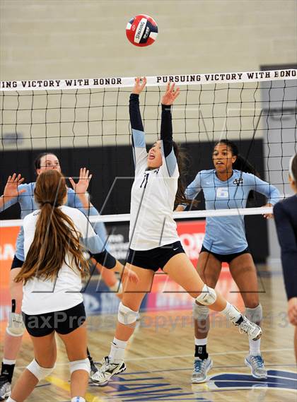 Thumbnail 2 in Central Valley Christian vs. Valley Christian  (CIF State D3 Final) photogallery.